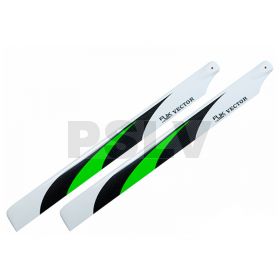 V430G RJX Vector Green 430mm Premium CF Blades FBL